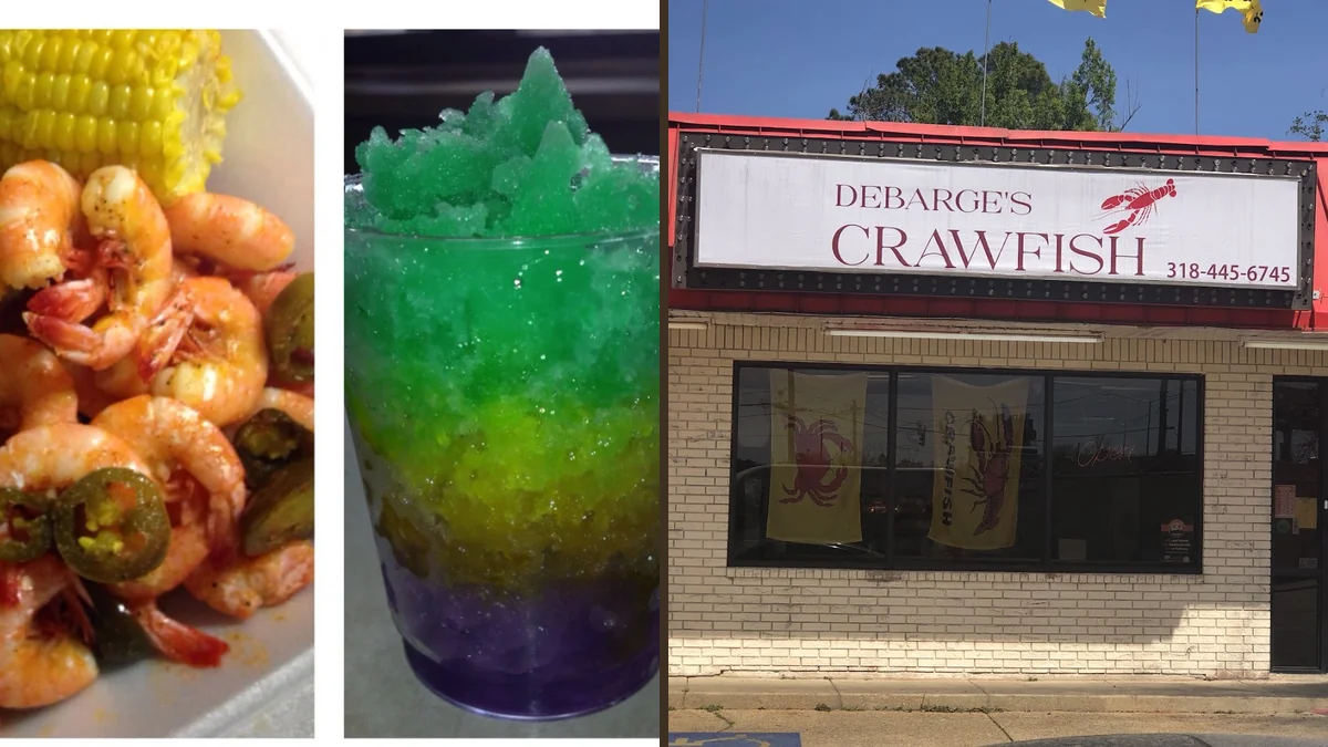 Crawfish, seafood, and Cajun plates